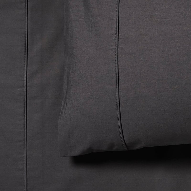 Fresh Cotton Coal Pillowcases