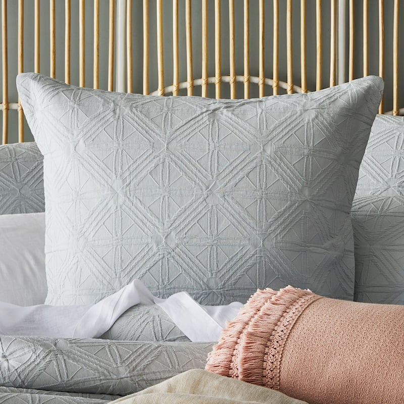 Villa Milky Blue Pillowcase