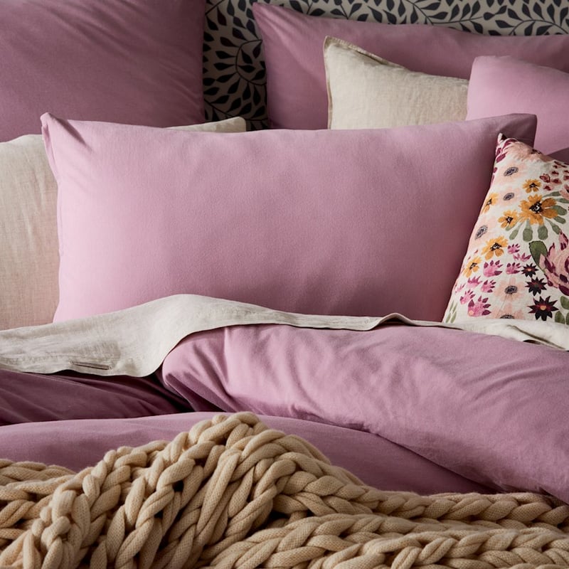 Ultra Soft Jersey Lavender Pillowcase
