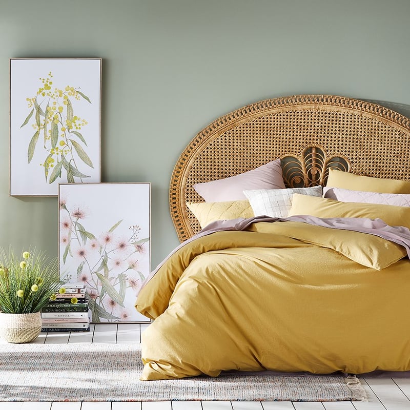 Stonewashed Cotton Forest Pillowcase