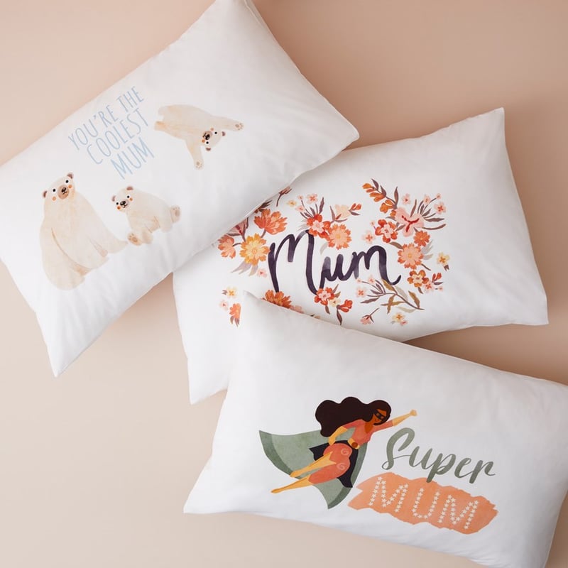 You're The Coolest Mum Text Pillowcase