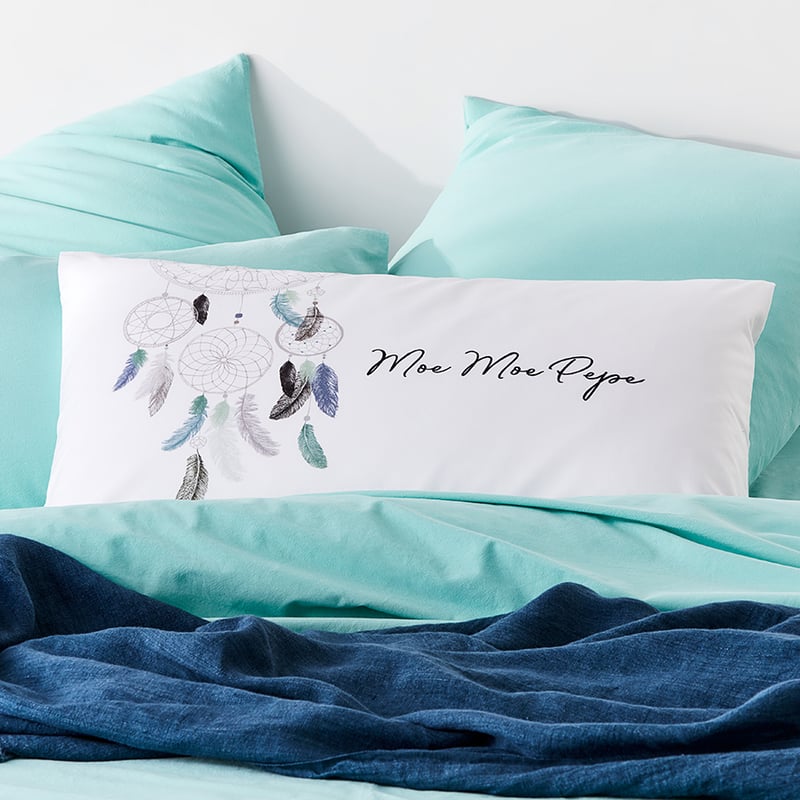 Text Pillowcase Moe Moe Pepe