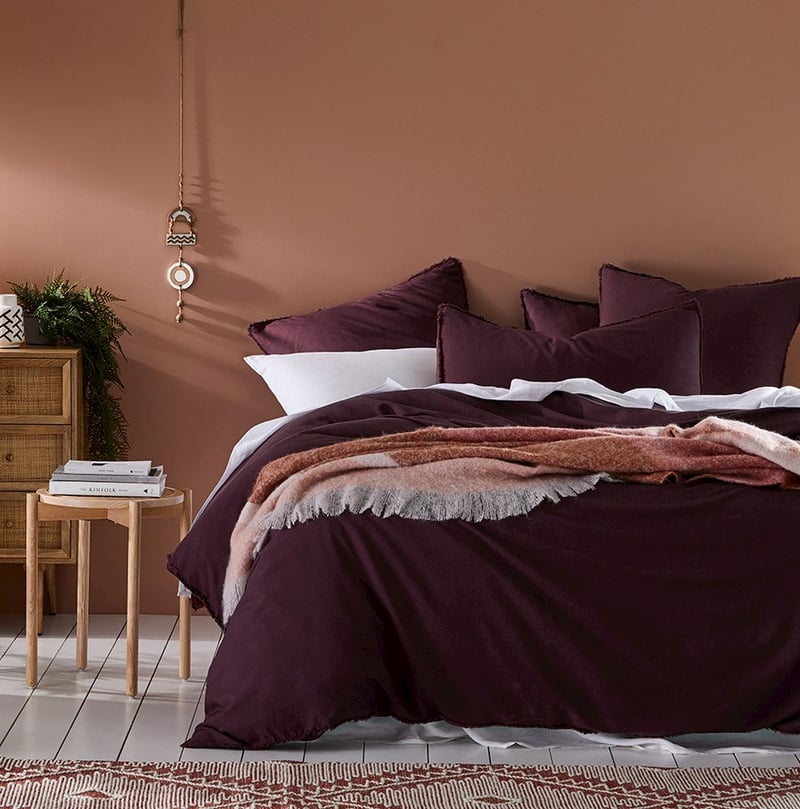 Bamboo Linen Wine Pillowcase