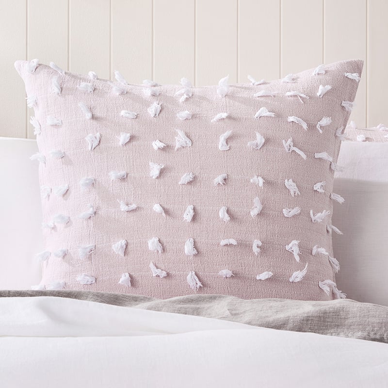 Tide Bedlinen European Pillowcase Violet Each