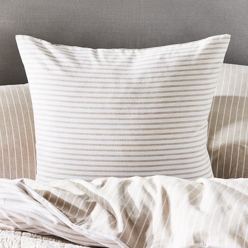 Vintage Washed Linen Stripe Pillowcase