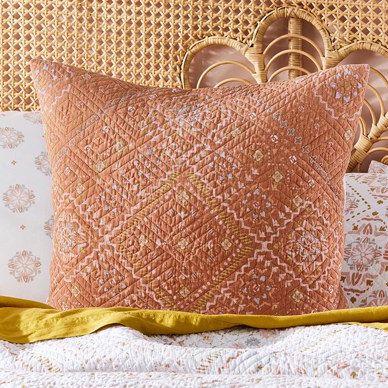 Bangalow Quilted Pillowcase