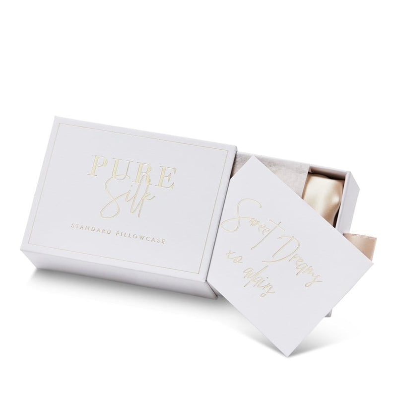 Pure Silk Champagne Pillowcase