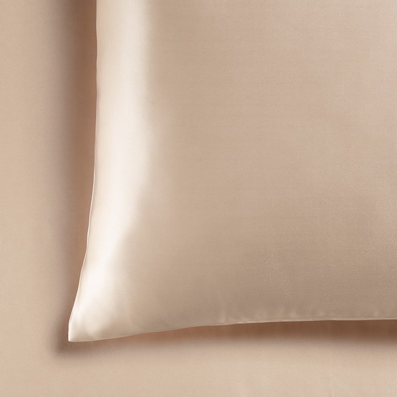 Pure Silk Champagne Pillowcase