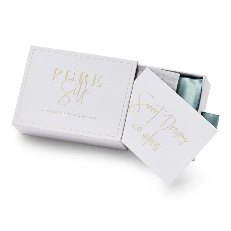 Pure Silk Sage Pillowcase