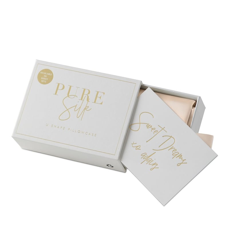 Pure Silk Shell Pink Pillowcase