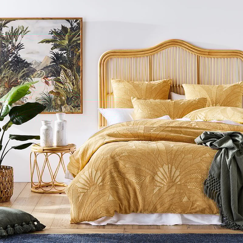 Eden Matelasse Spice Pillowcase