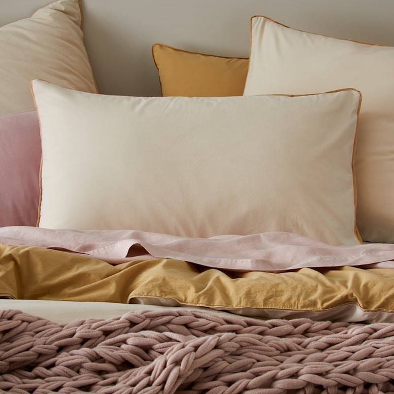 Two Toned Cashew Stonewashed Pillowcase