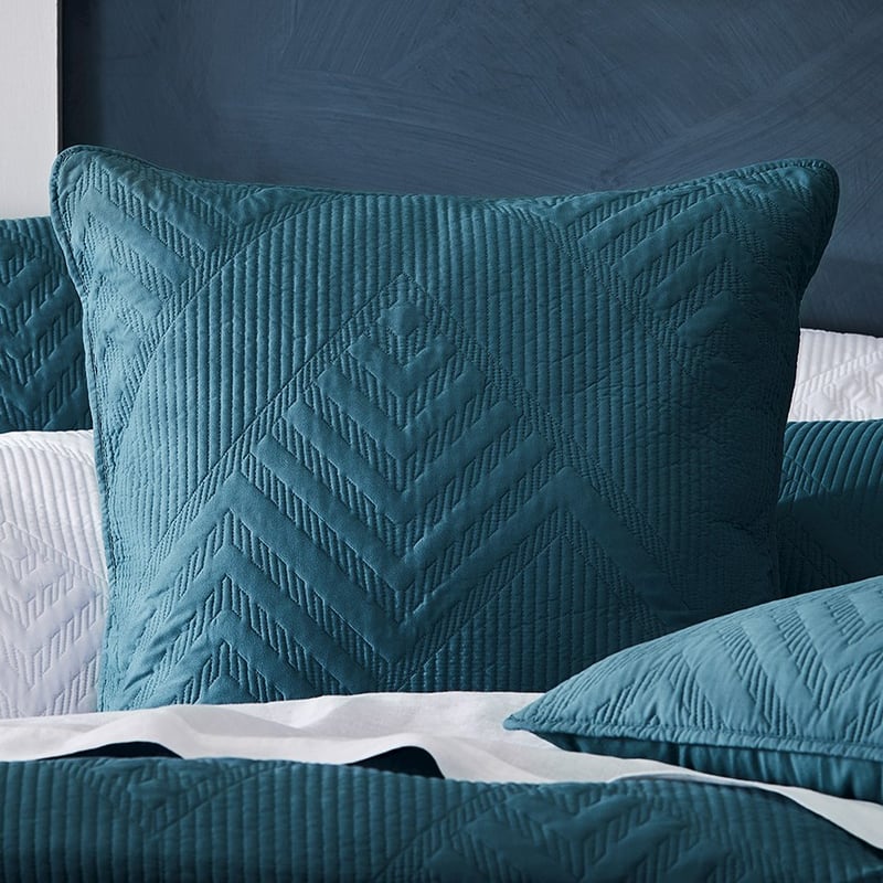 Virgo Atlantic Quilted Pillowcase