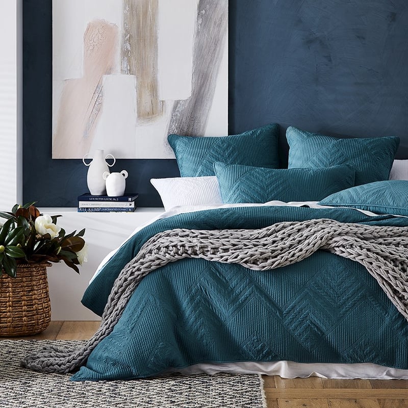 Virgo Atlantic Quilted Pillowcase