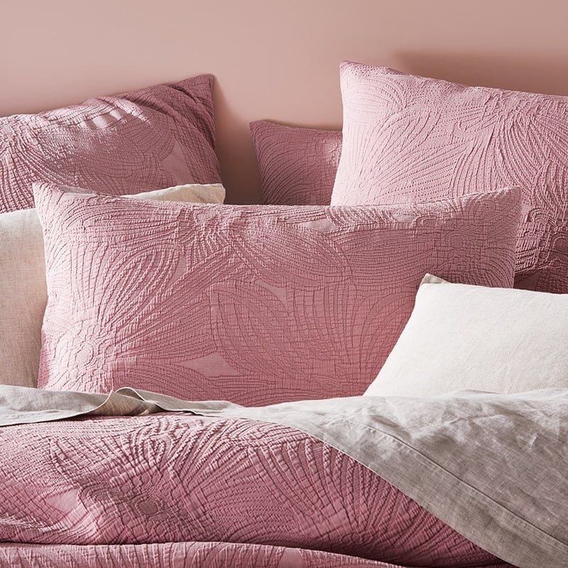Alice Matelasse Blush Pillowcase