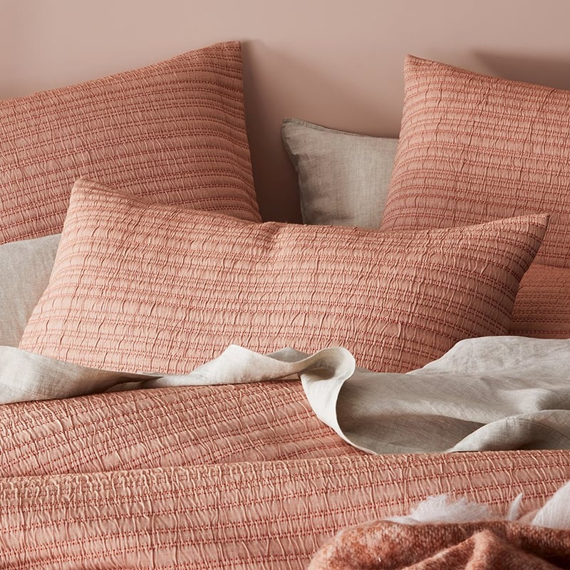 Hayman Quilted Earth Pillowcase