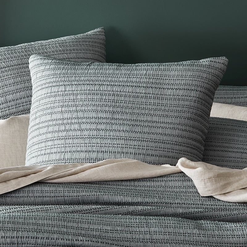 Hayman Quilted Pine Pillowcases