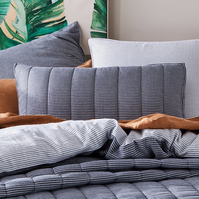 Cove Navy Pillowcase