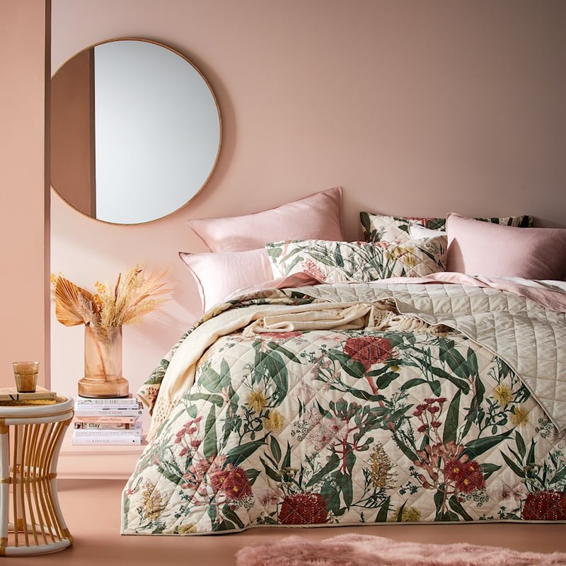 Grevillea Multi Quilted Pillowcase