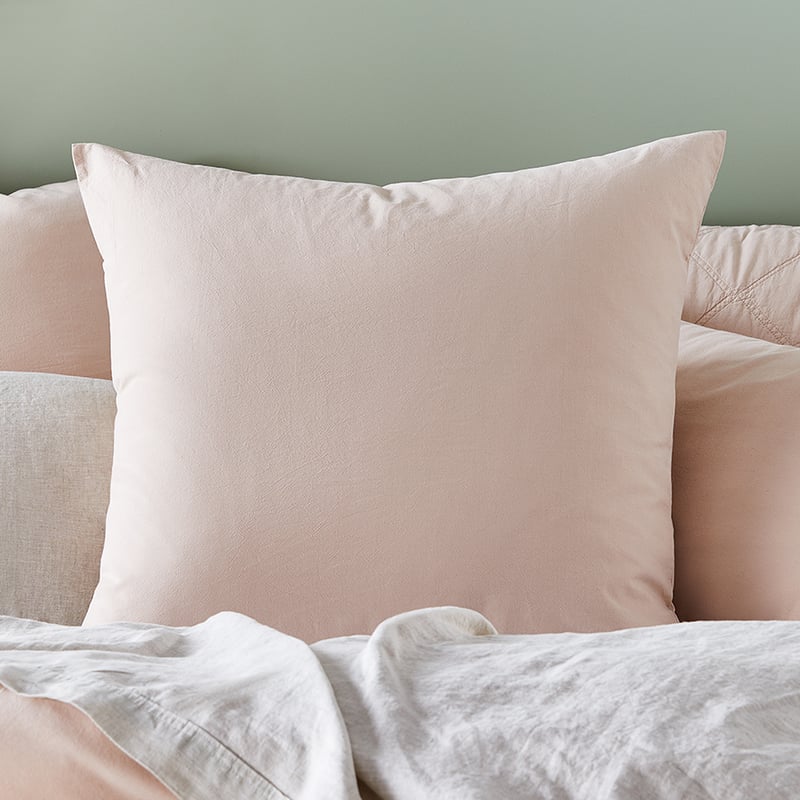 Stonewashed Cotton Nude Pillowcase