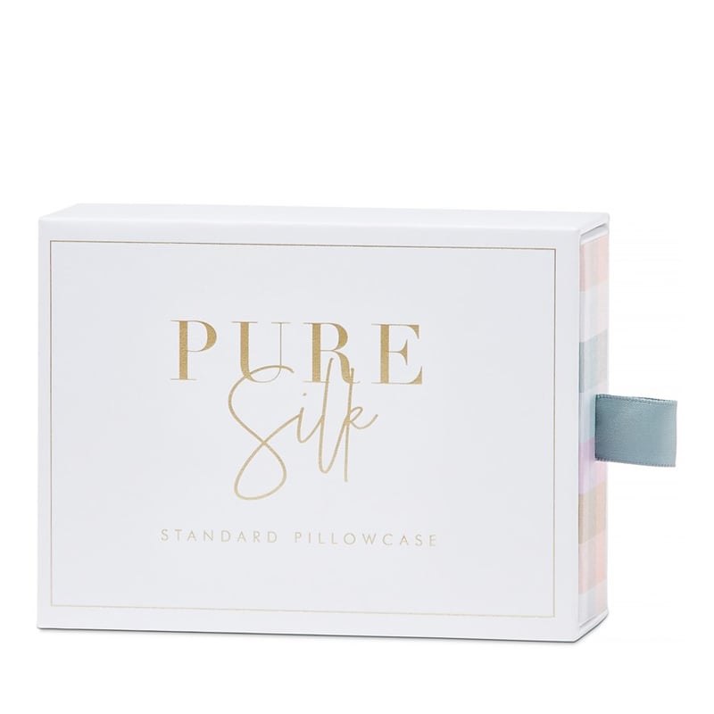 Pure Silk Soulful Check Standard Pillowcase