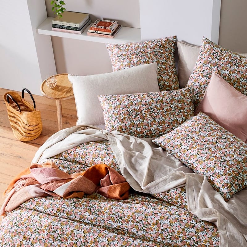 Retro Floral European Pillowcase