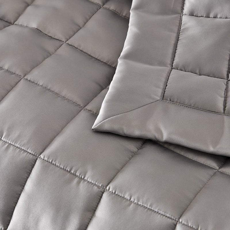 Alma Neutral Quilted Coverlet