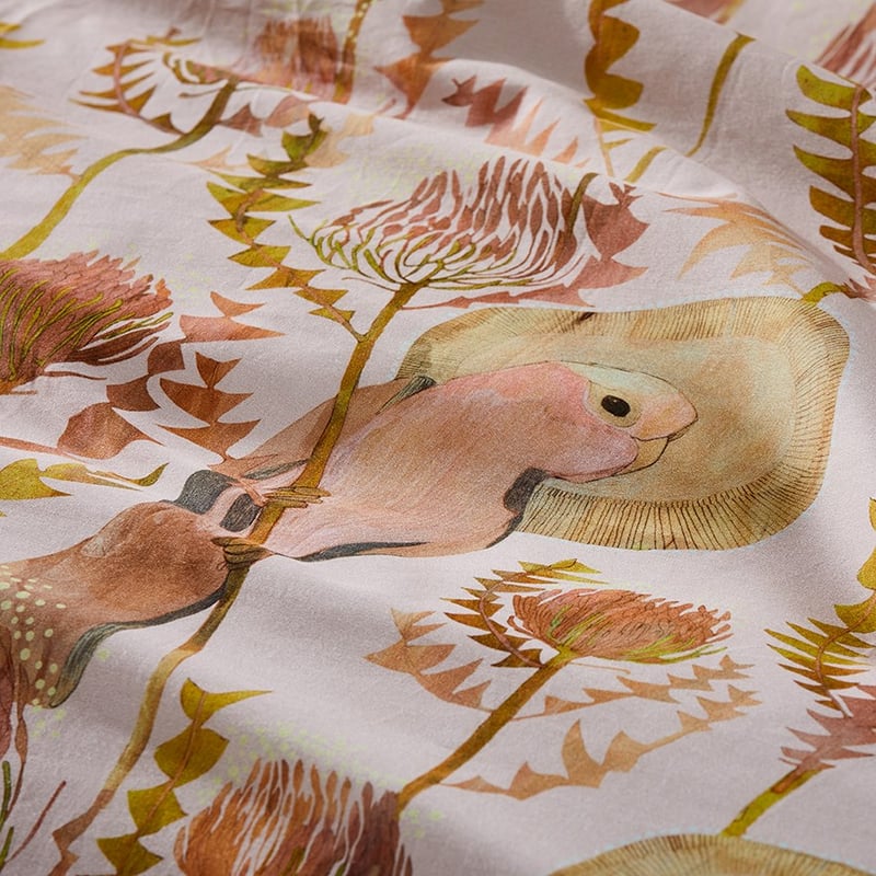 Dana Kinter Galah Dusk Quilt Cover Set 