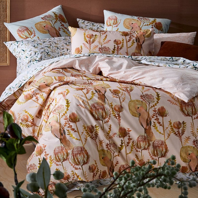 Dana Kinter Galah Dusk Quilt Cover Set 
