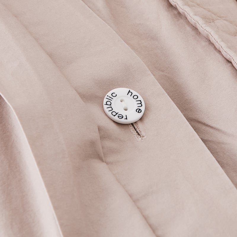 Grace Quilted Pebble Quilt Cover