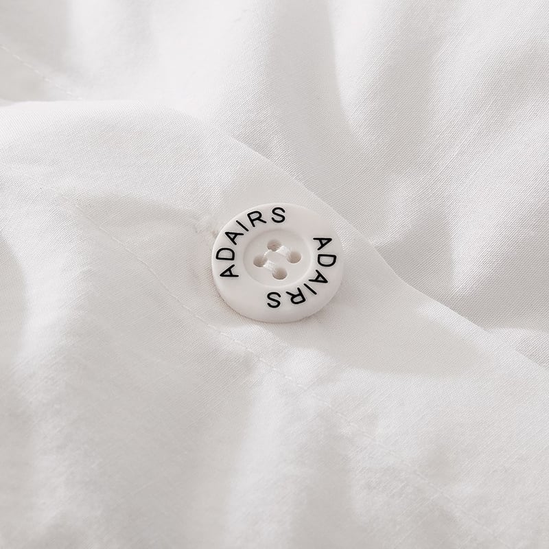 Nahla Matelasse White Quilt Cover