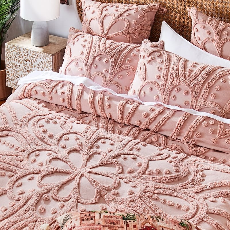 Tilly Tufted Rose Quilt Cover