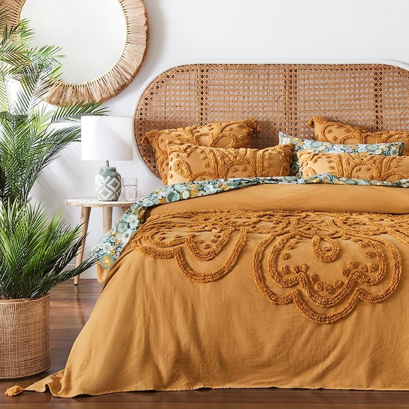 Tilly Tufted Spice Coverlet
