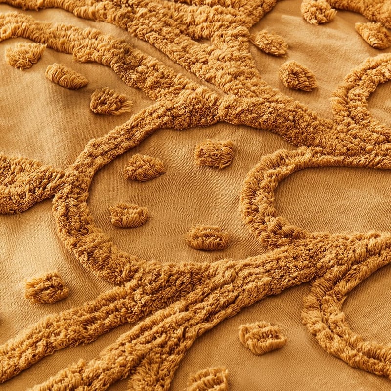 Tilly Tufted Spice Coverlet