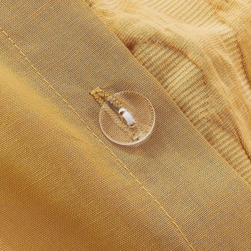 Josie Matelasse Mustard Quilt Cover