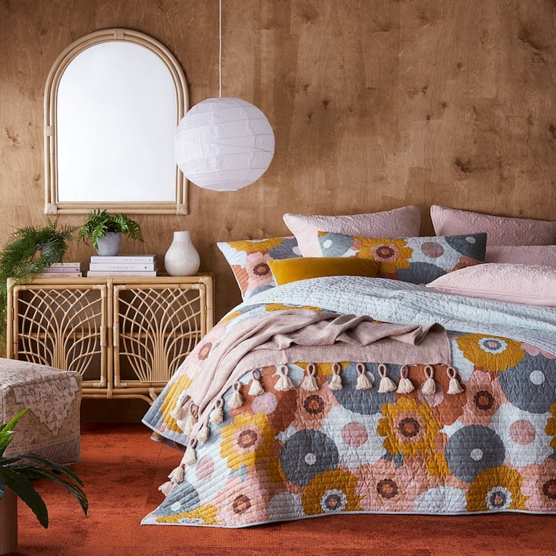 Kiera Multi Quilted Coverlet