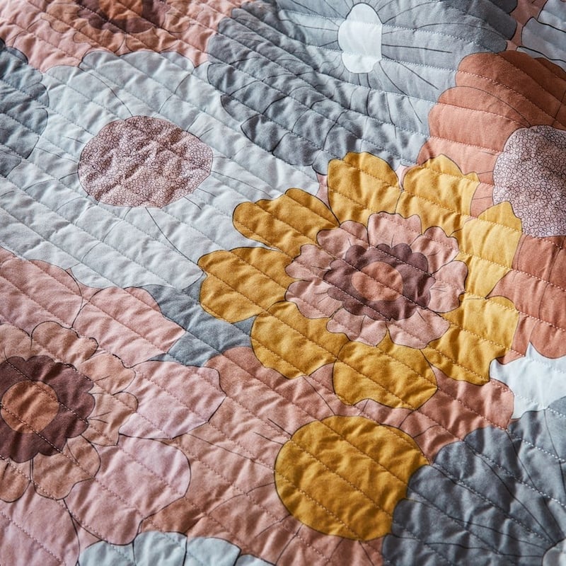 Kiera Multi Quilted Coverlet