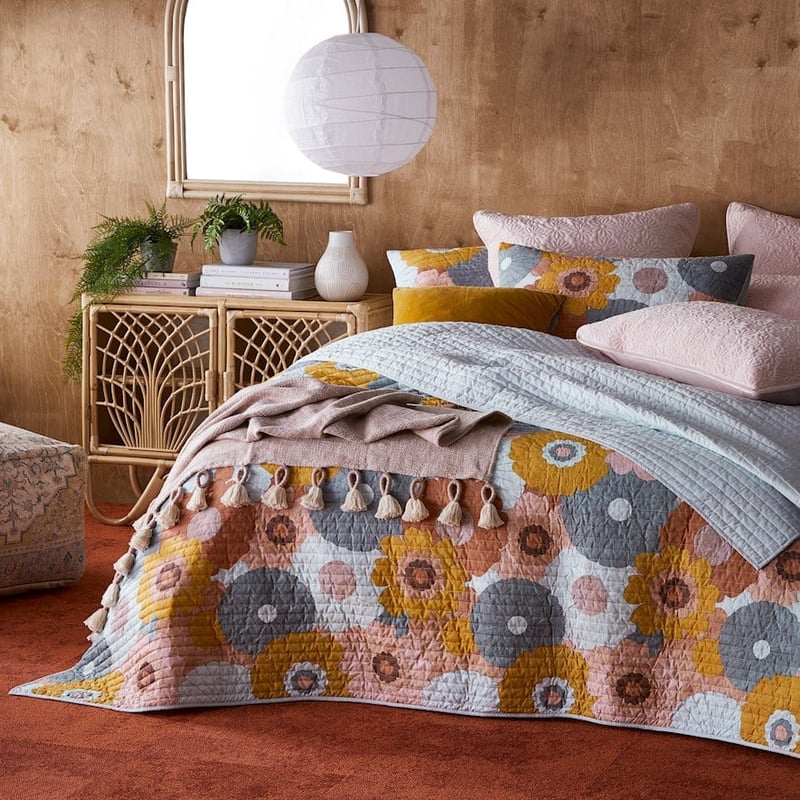 Kiera Multi Quilted Coverlet
