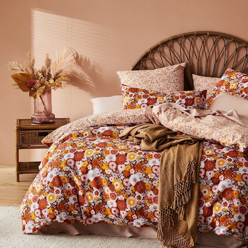 Penny Auburn Quilt Cover Set
