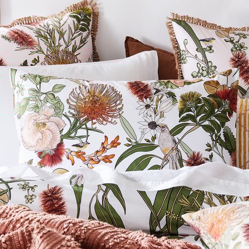 Wattlebird Quilt Cover Set