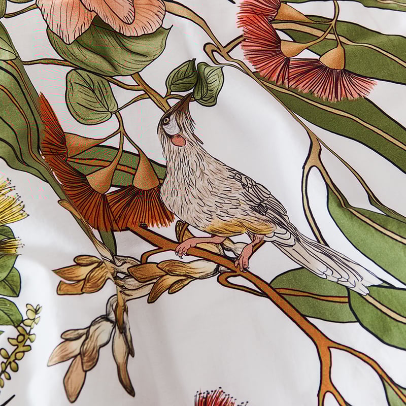 Wattlebird Quilt Cover Set
