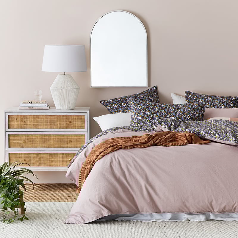 Primrose Navy Quilt Cover Set