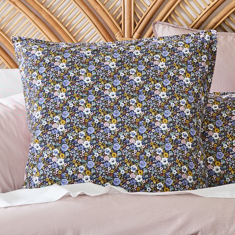 Primrose Navy Quilt Cover Set