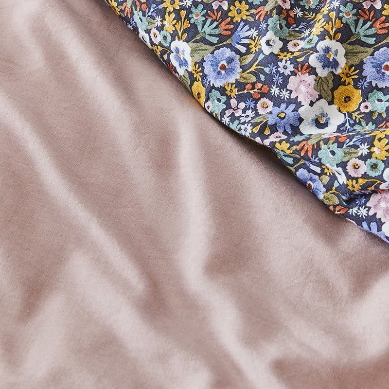 Primrose Navy Quilt Cover Set