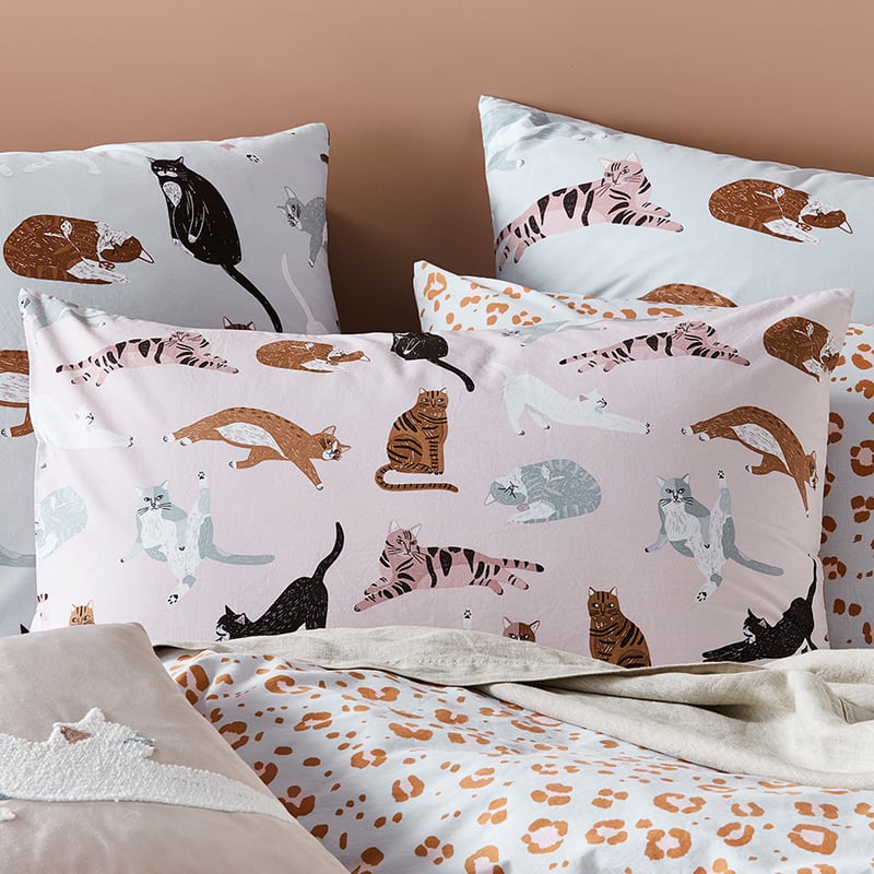 Trixie Pink Quilt Cover Set