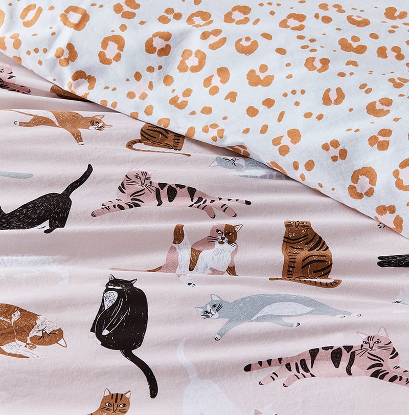 Trixie Pink Quilt Cover Set