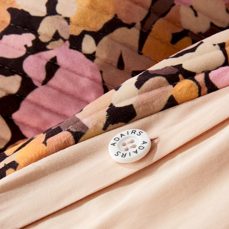 Meadow Velvet Quilted Multi Quilt Cover