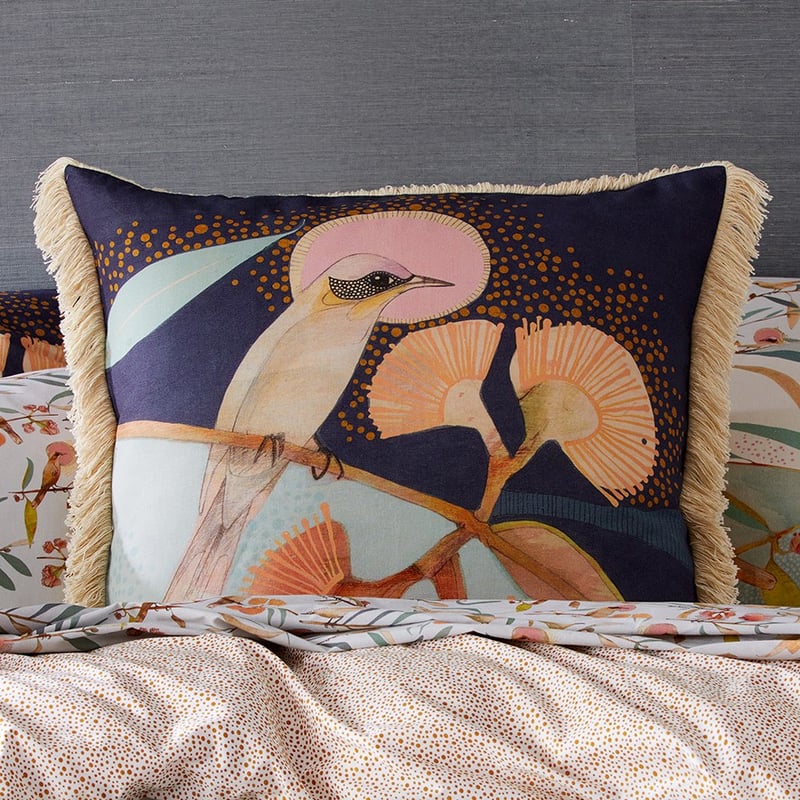 Dana Kinter Love Blooms Natural Quilt Cover Set