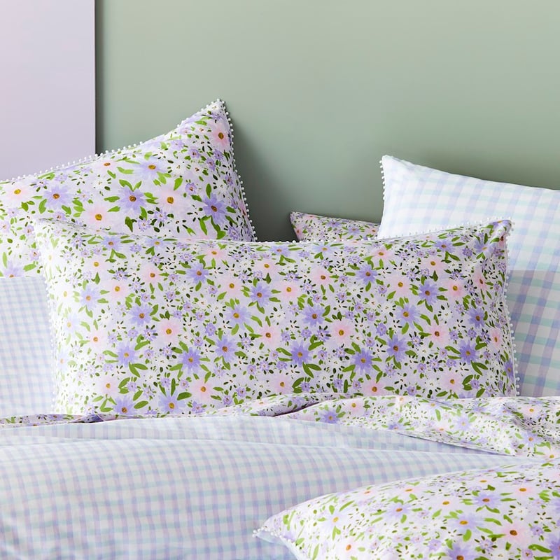 Lilac Garden Multi Quilt Cover Set