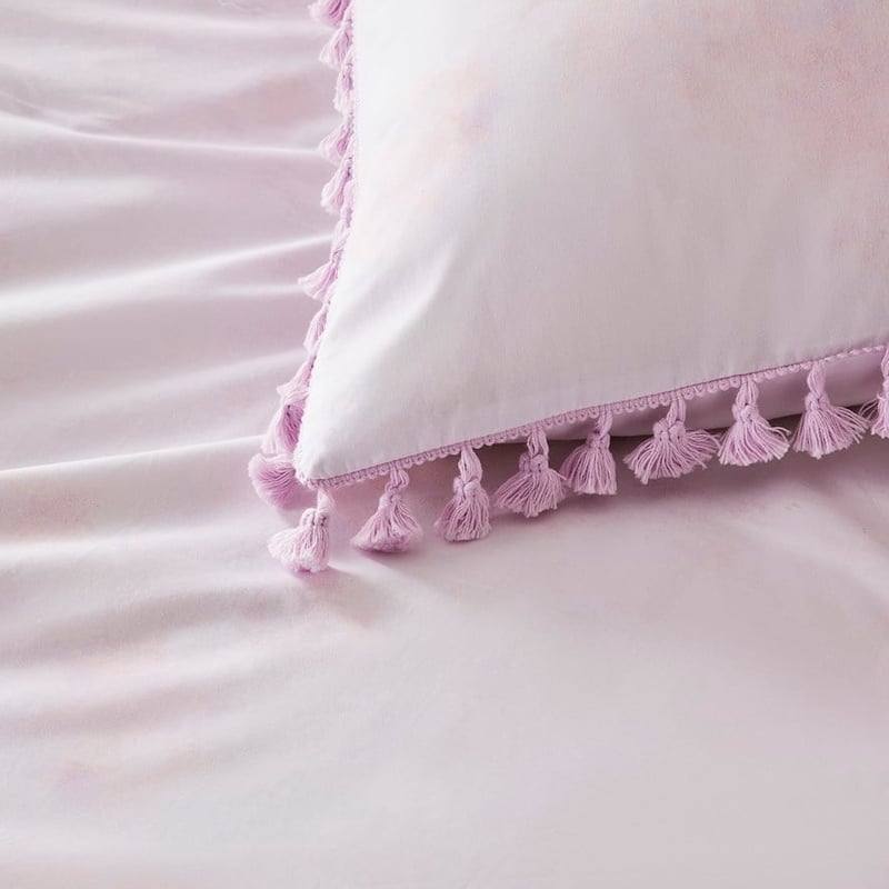 Juliette Pastel Lilac Quilt Cover Set